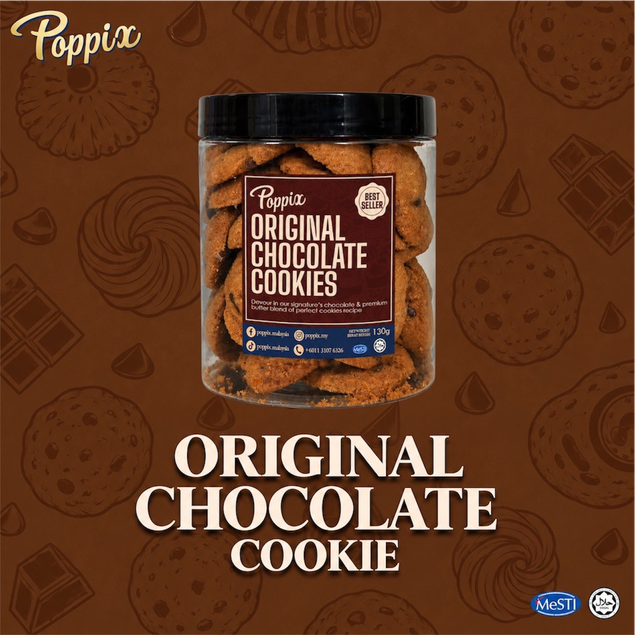 R Bucket Ori Choco Cookies