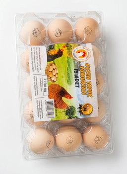 GEZEN TAVUK YUMURTASI 15 ADET