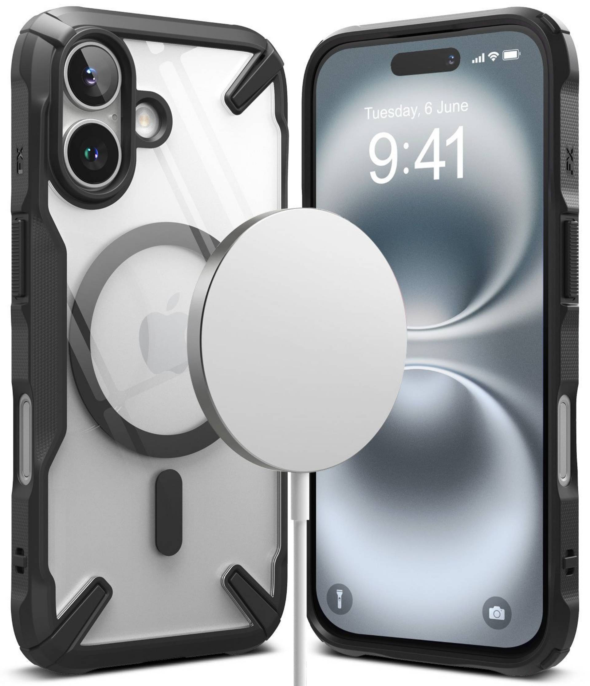 Iphone 16 Fusion X Magnetic Black