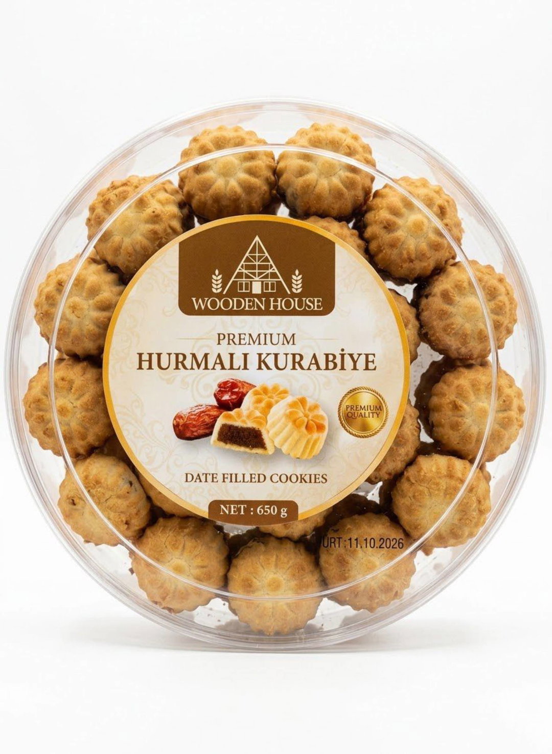 Premium Hurmalı Kurabiye650gr معمول