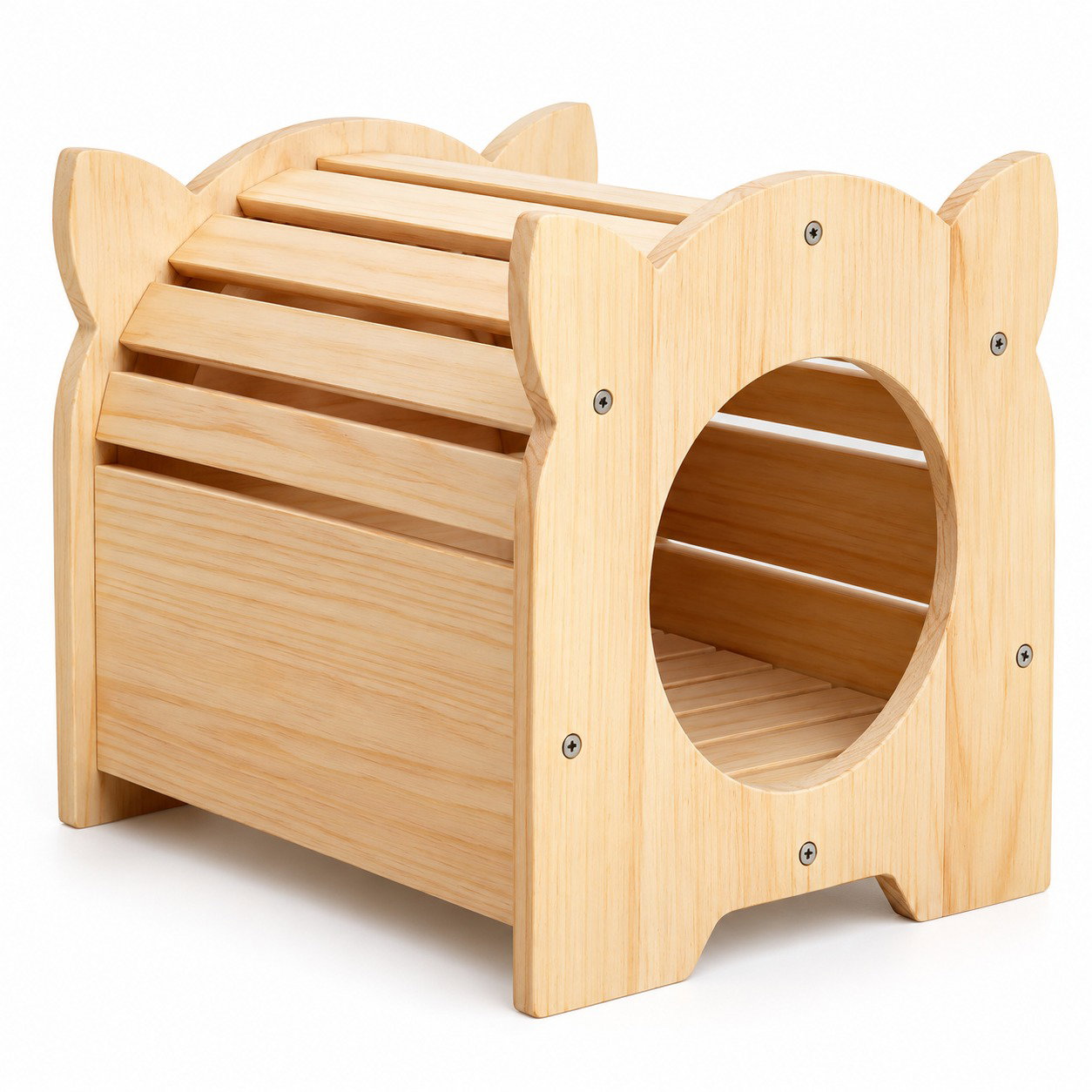 WOODEN HAMSTER HOUSE
