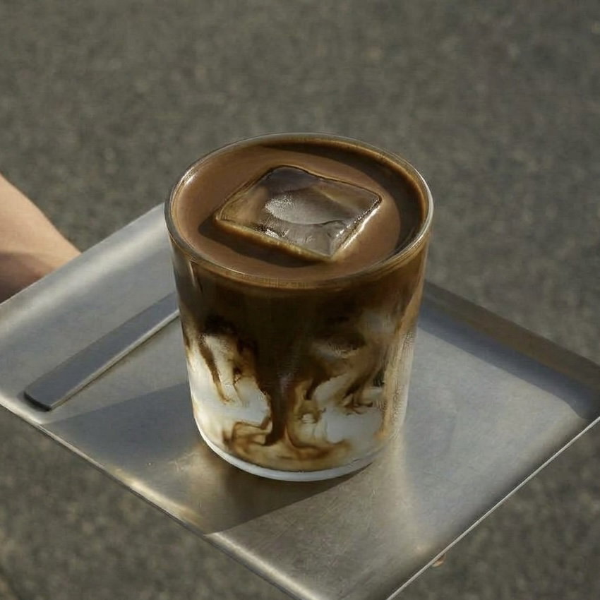 Coconut hojicha
