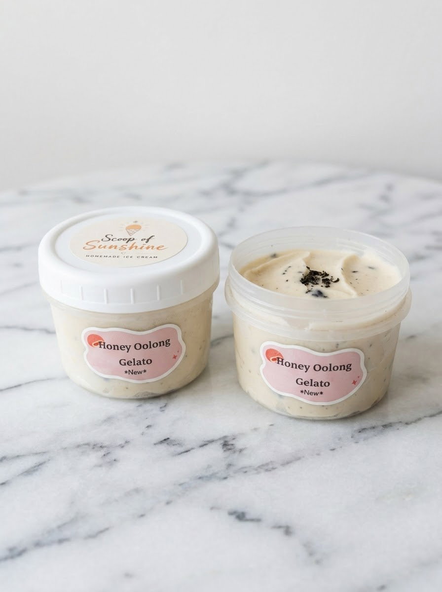 Honey Oolong Gelato