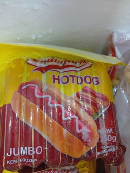 Champion hotdog Jumbo 250g