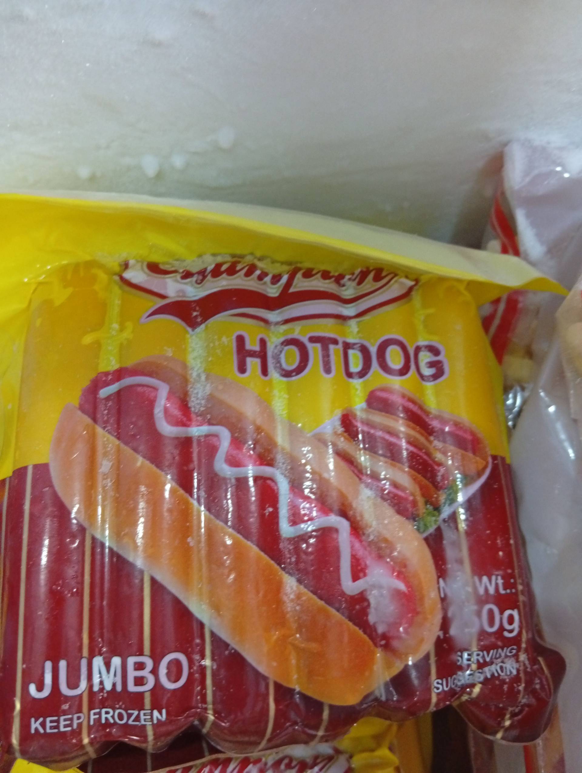 Champion hotdog Jumbo 250g
