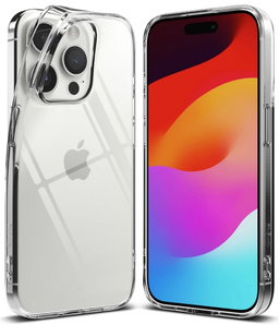 Iphone 15 Pro Air Clear Glitter Case