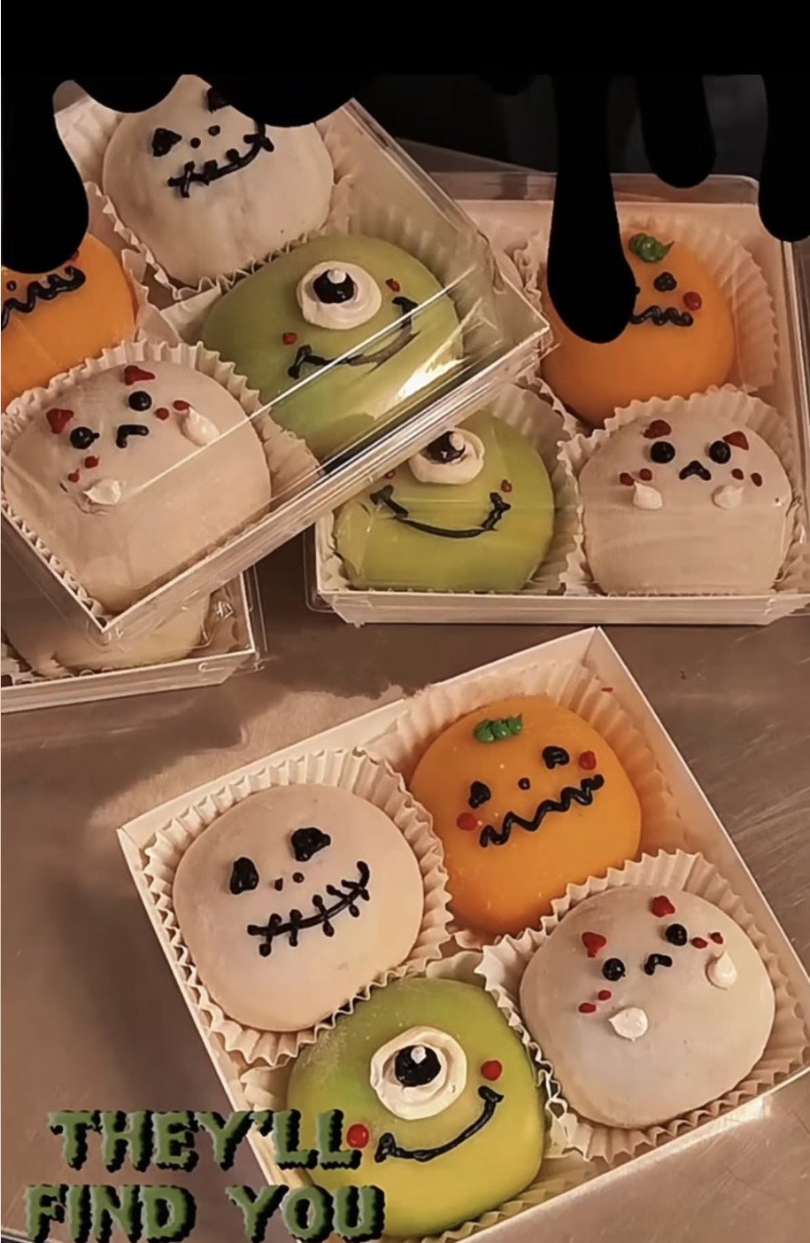 Halloween Snow Ball Mochi 4pcs/box _0