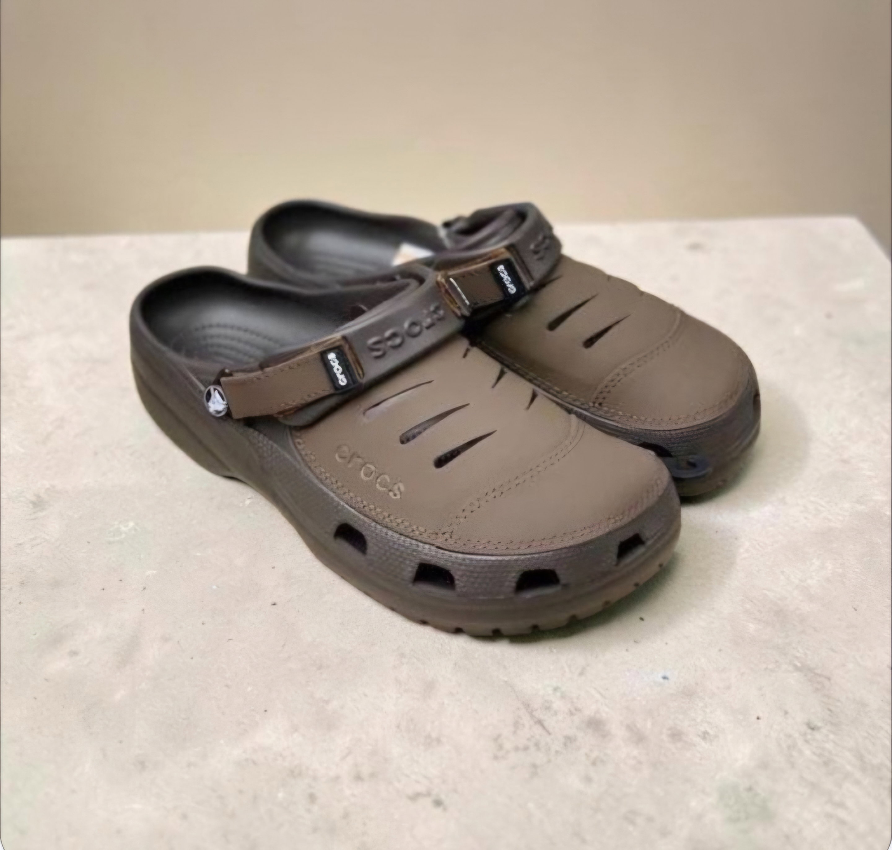 Rugged Leather-Finish Clogs. Outdoor Utility Drip🔹️MASTER EDITION🔹️