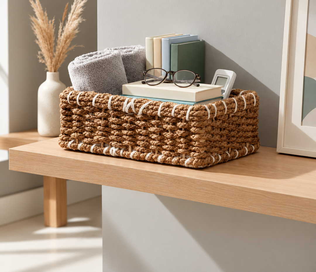 Small Jute Woven Box