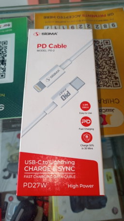 Pd Cable type c to iOS 27W