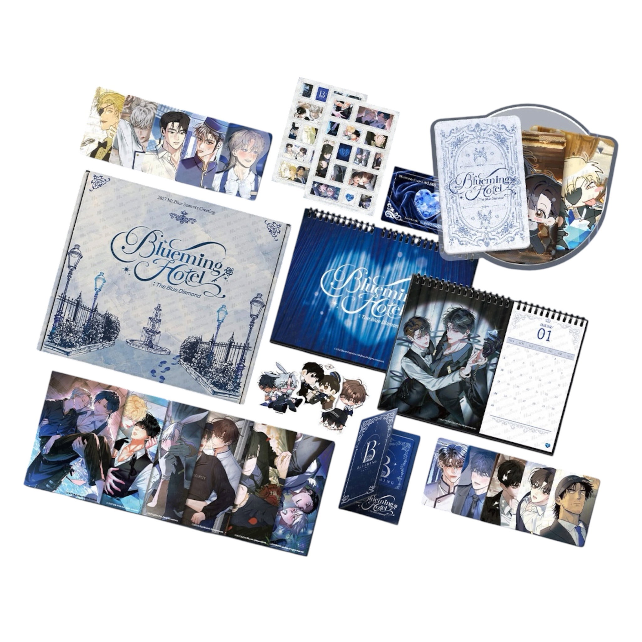 Mr. Blue 2027 season greeting - Blueming Hotel_0