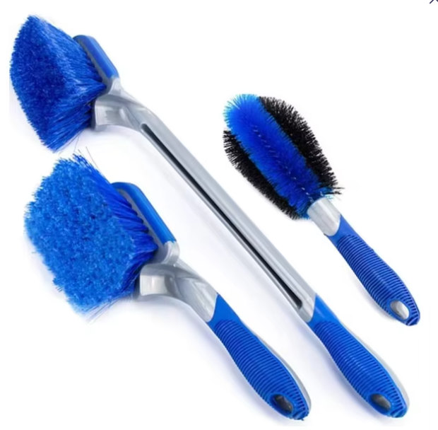 Ensemble de 3 Brosse de nettoyage de roue