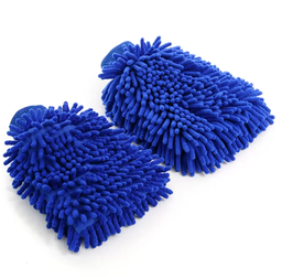 Gant de lavage de voiture en microfibre chenille