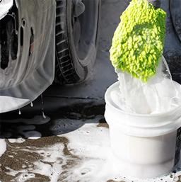 Gant de lavage de voiture en microfibre chenille