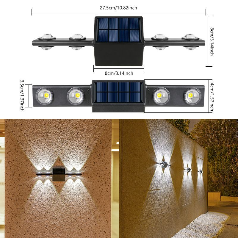 Nouvelles lampes décoratives  murales solaires d’extérieur _1