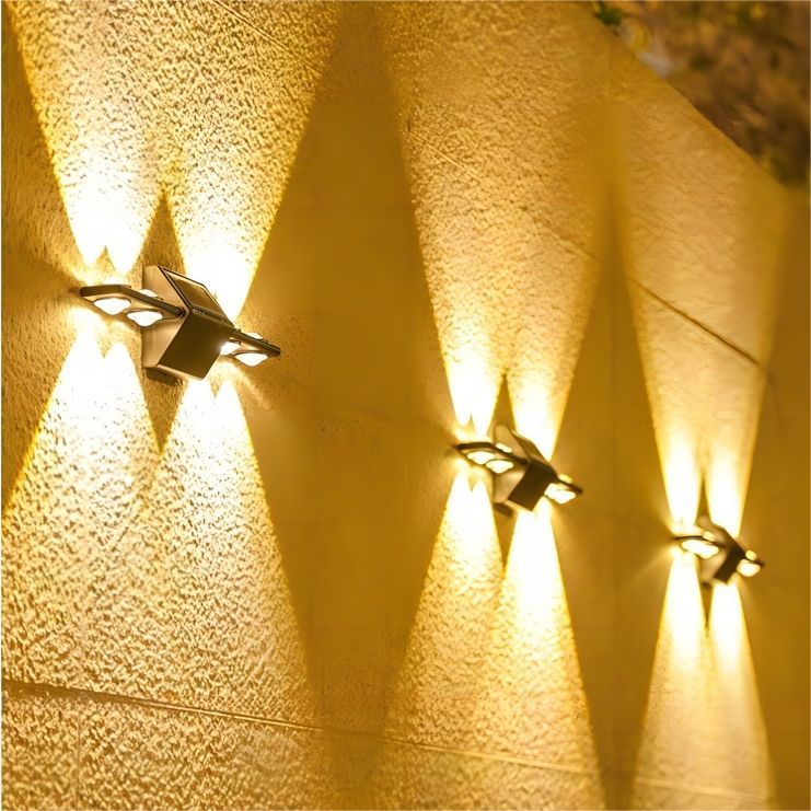 Nouvelles lampes décoratives  murales solaires d’extérieur _3