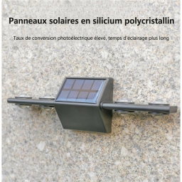 Nouvelles lampes décoratives  murales solaires d’extérieur 