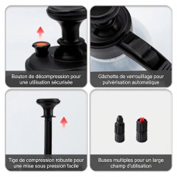 Pulverisateur de mousse 2L