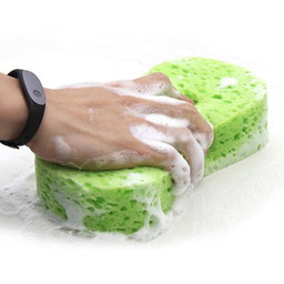 Éponge de lavage de voiture en mousse corail