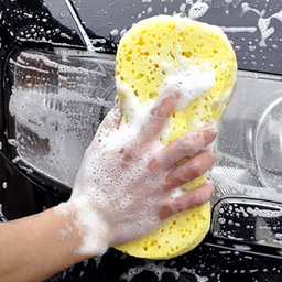 Éponge de lavage de voiture en mousse corail