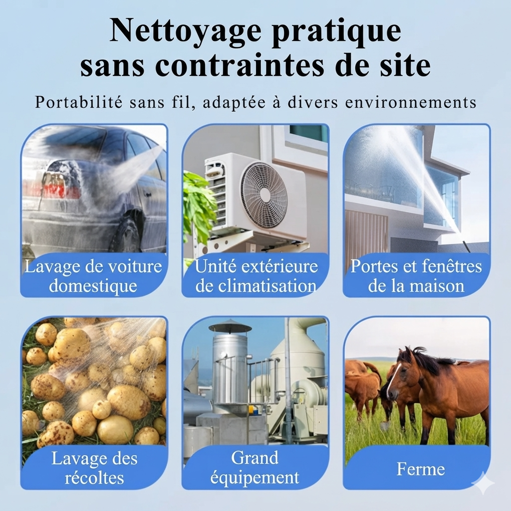 Nettoyeur haute pression portable sans fil_1