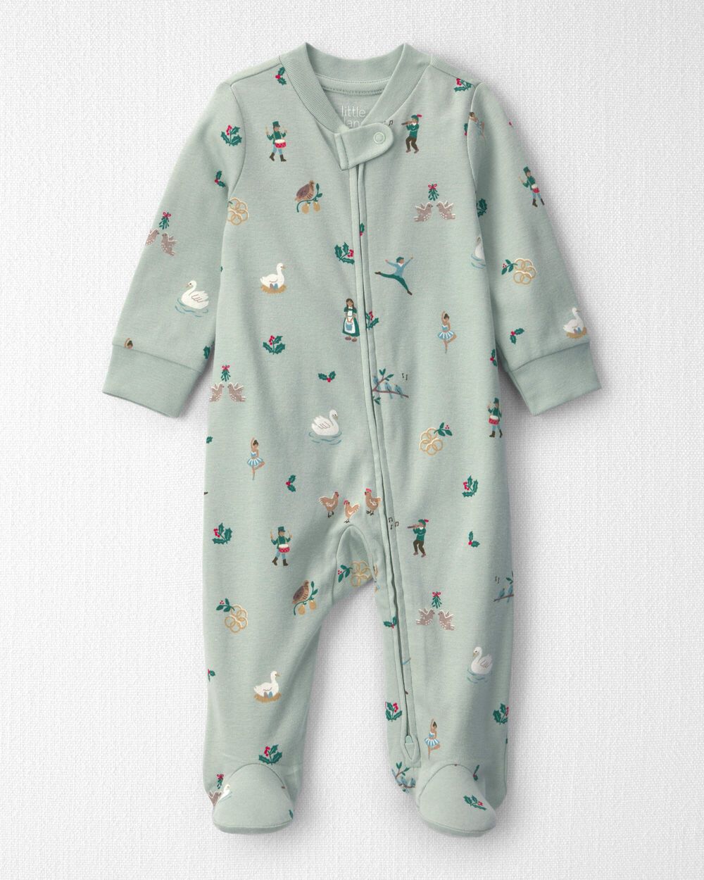 Baby Organic Cotton Sleep & Play Pajamas in 12 Days of Christmas