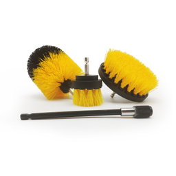 Ensemble de 3 Brosses  rotatives  de nettoyage 