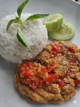 Paket dadar geprek