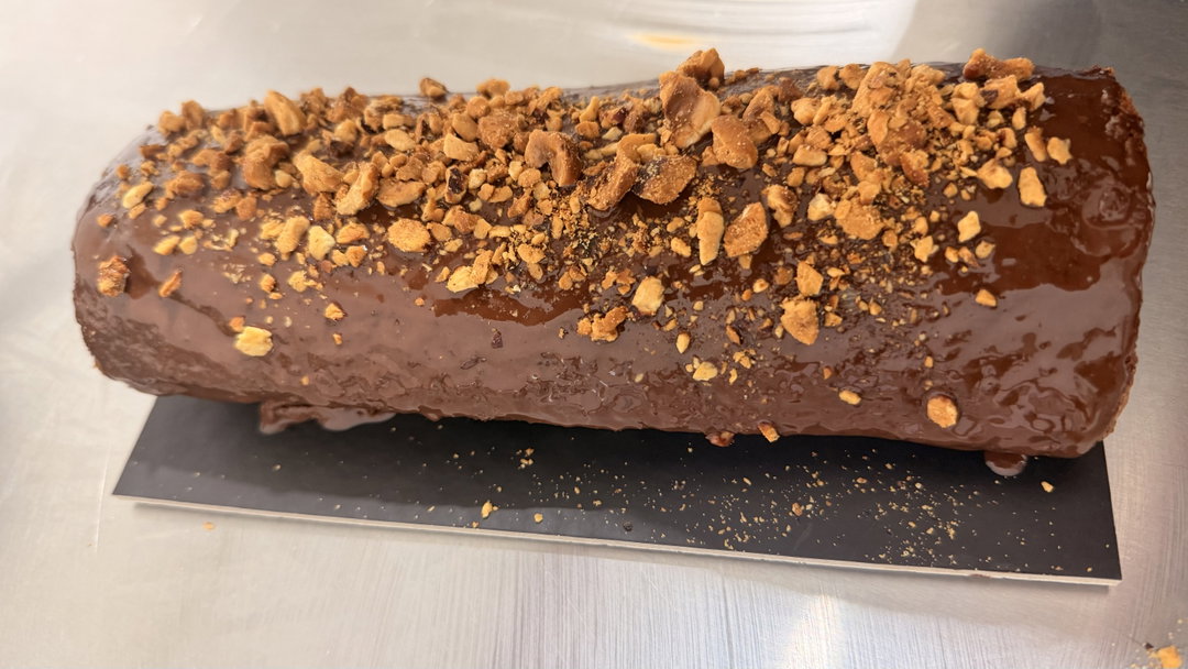 Hazelnut Swiss Roll