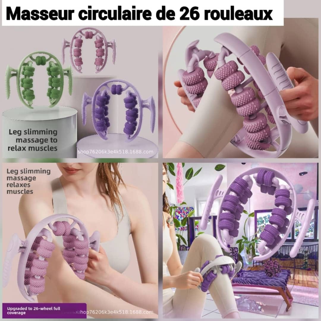 Rouleau de massage manuel