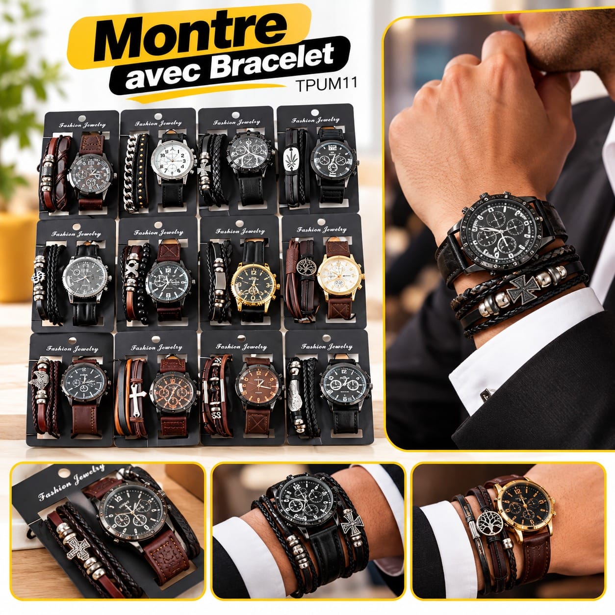 Montre avec bracelet 