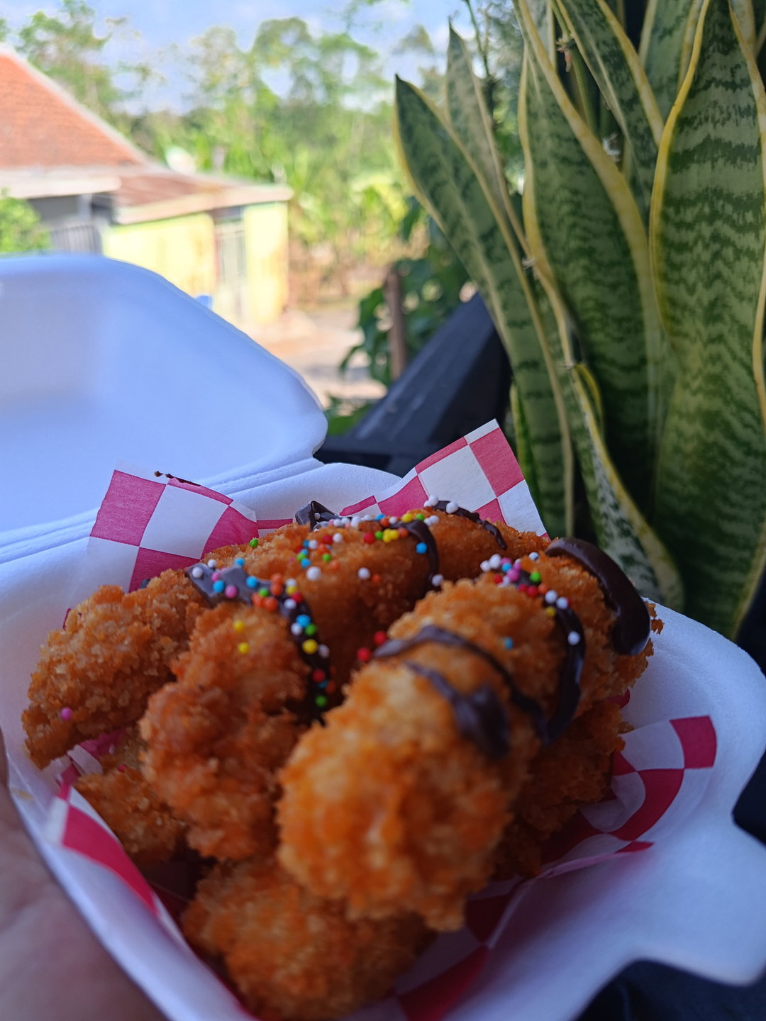 Pisang crispy