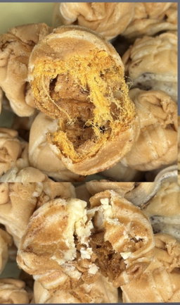 Chicken floss mix white chocolate (6pcs each)