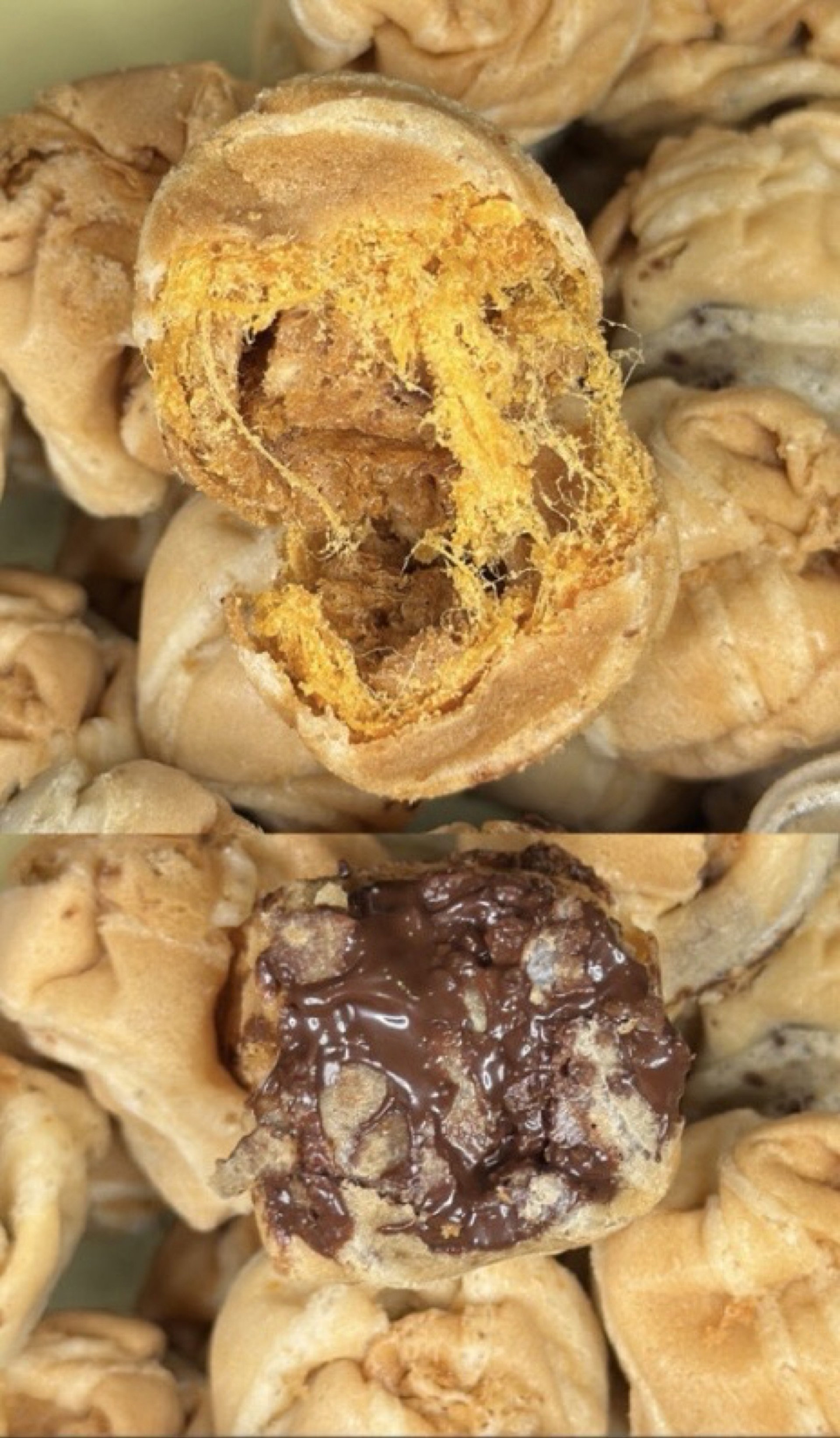 Chicken floss mix dark chocolate (6pcs each)