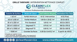 Nettoyage des locaux et Logement 
