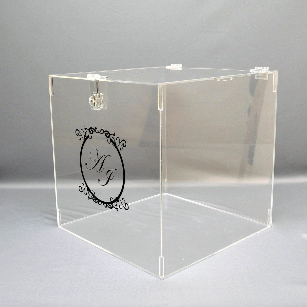 Acrylic wedding envelope Box_7