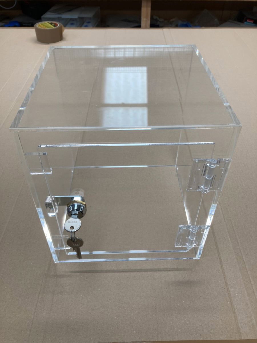 Acrylic wedding envelope Box_2