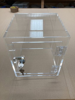 Acrylic wedding envelope Box