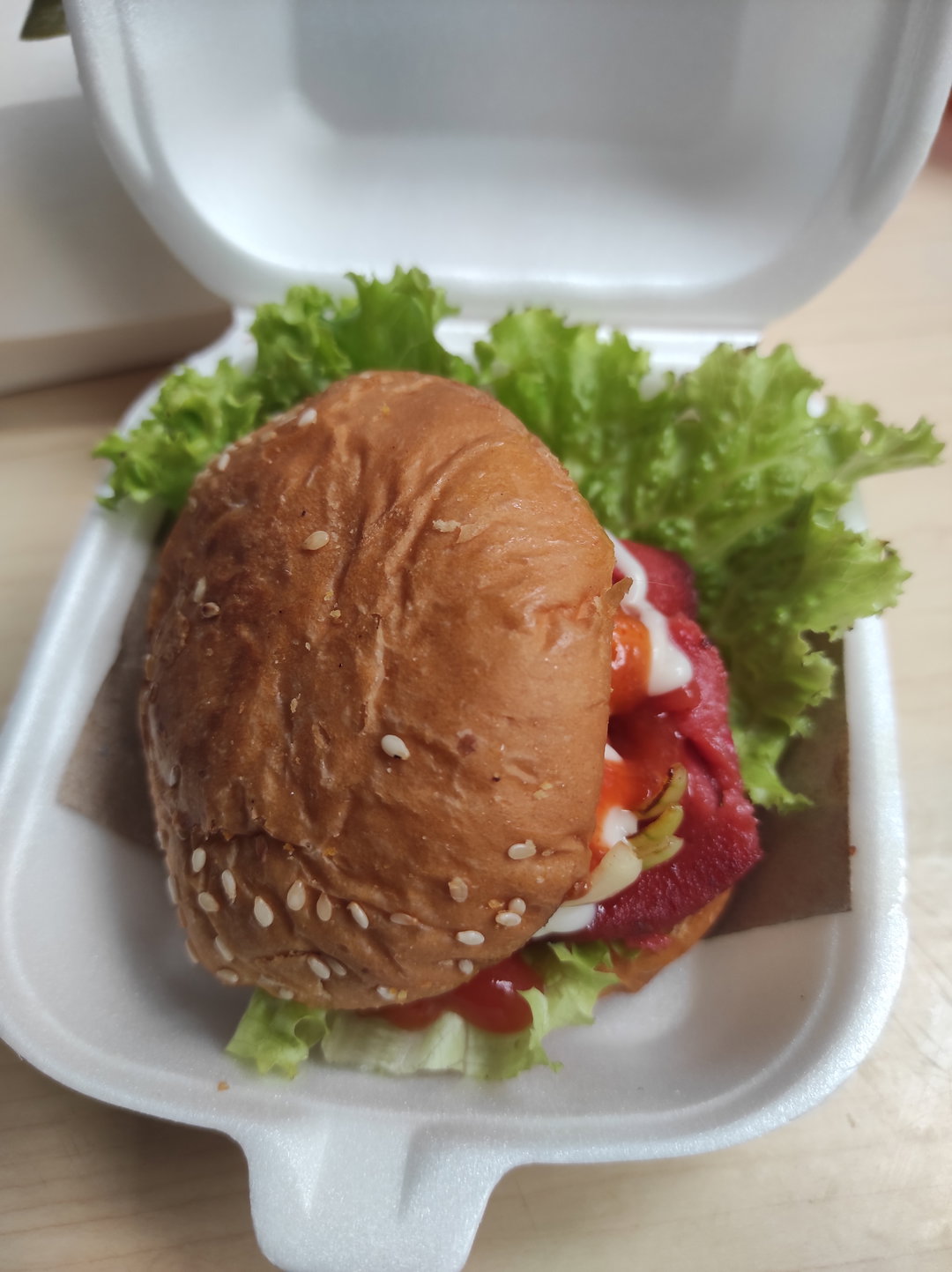Burger beef