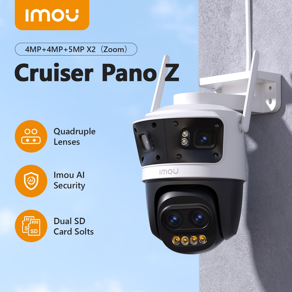 IMOU IPC-S76DN-13M0N Cruiser Pano Z 13MP  Outdoor WiFi IP CCTV camera_0