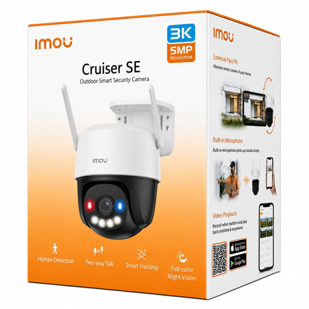 IMOU IPC-K7FN-5H0WE - Cruiser 5MP H.265 Wi-Fi P&T Camera