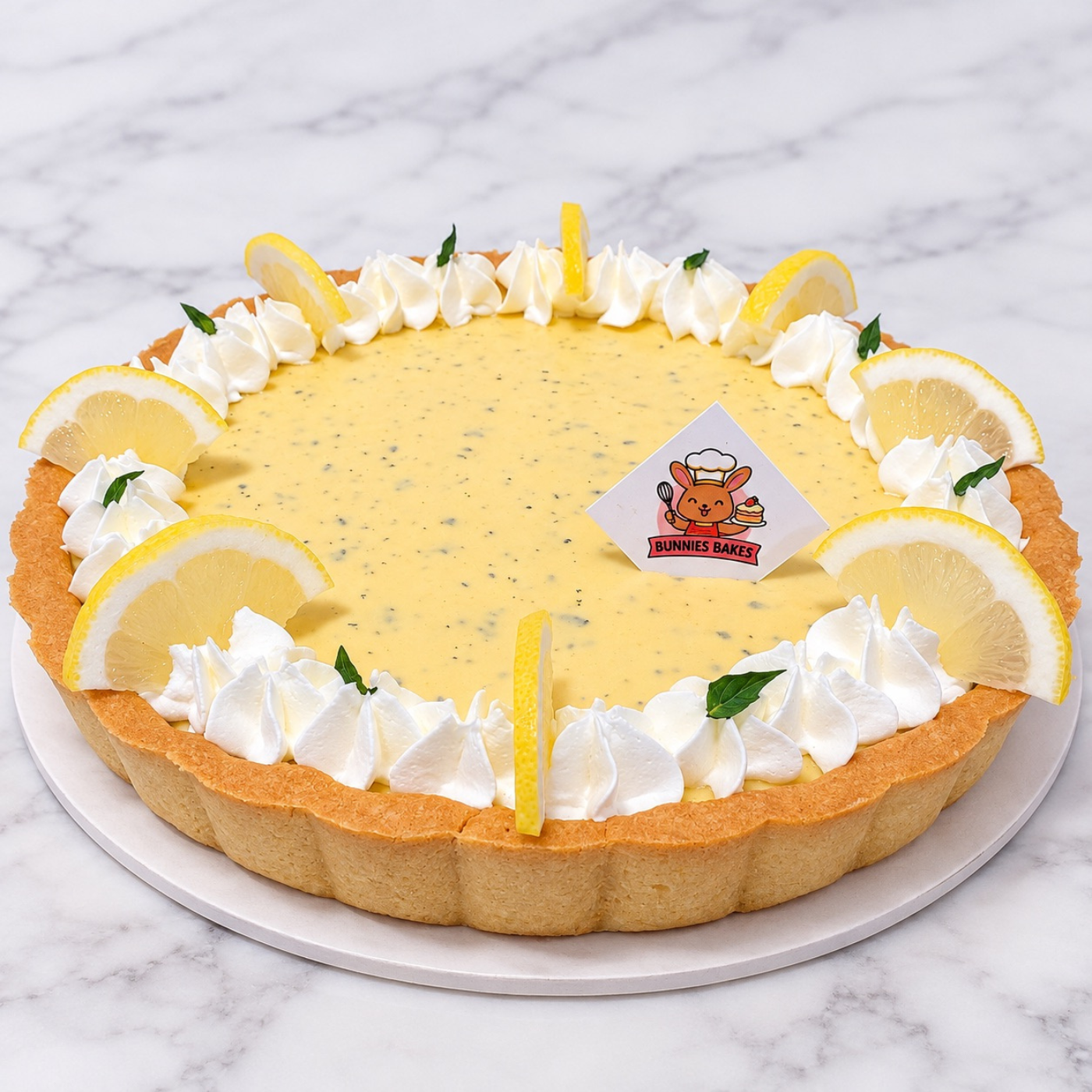 Lemon Basil Tart 🍃 _0