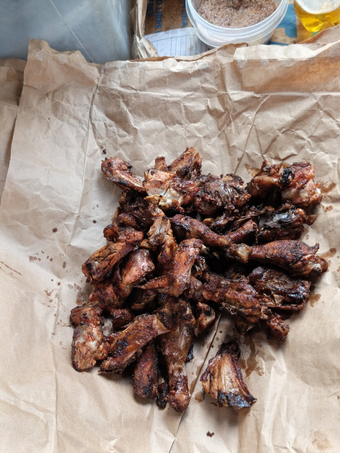Poulet braisé
