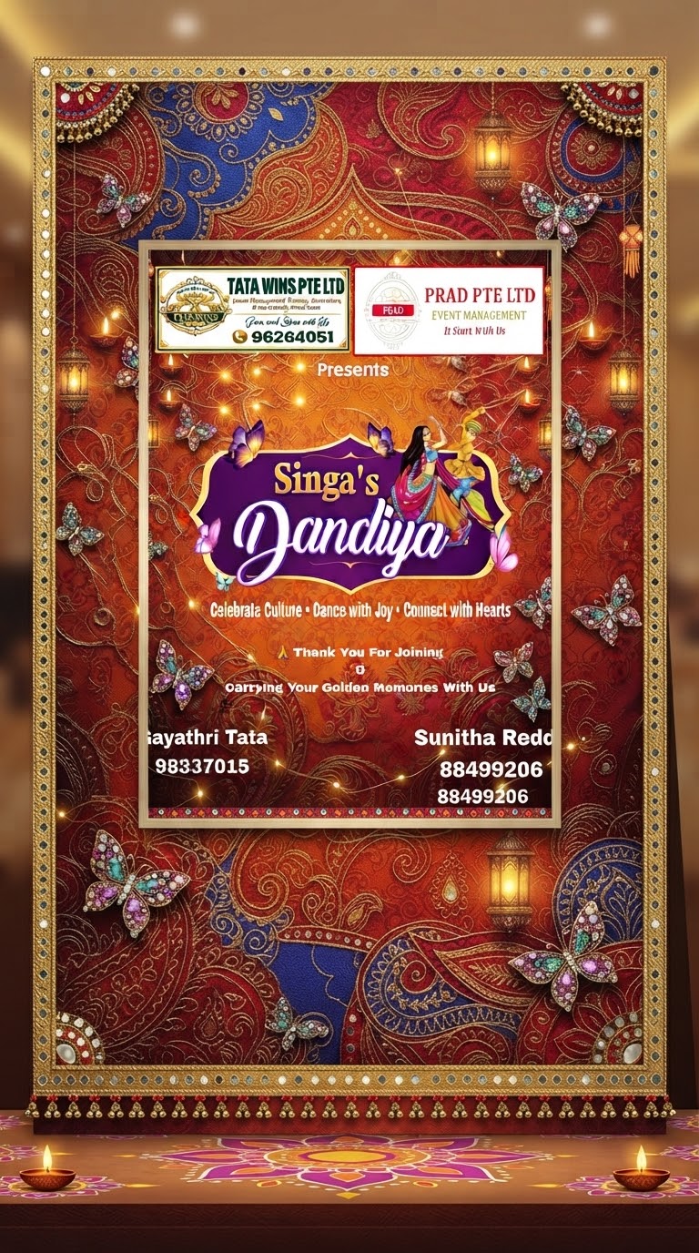 🎉 Singa’s Dandiya 2026 Adult ticket  -6 tickets single purchase_1