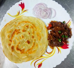 Chicken chilli paratha