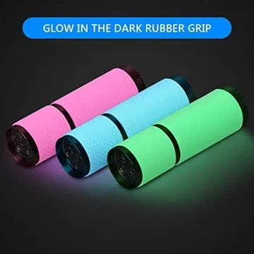 LED FLASHLIGHT - GLOW IN THE DARK 12CT/BOX_1