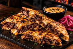 Quesadillas de Brisket Fundido 