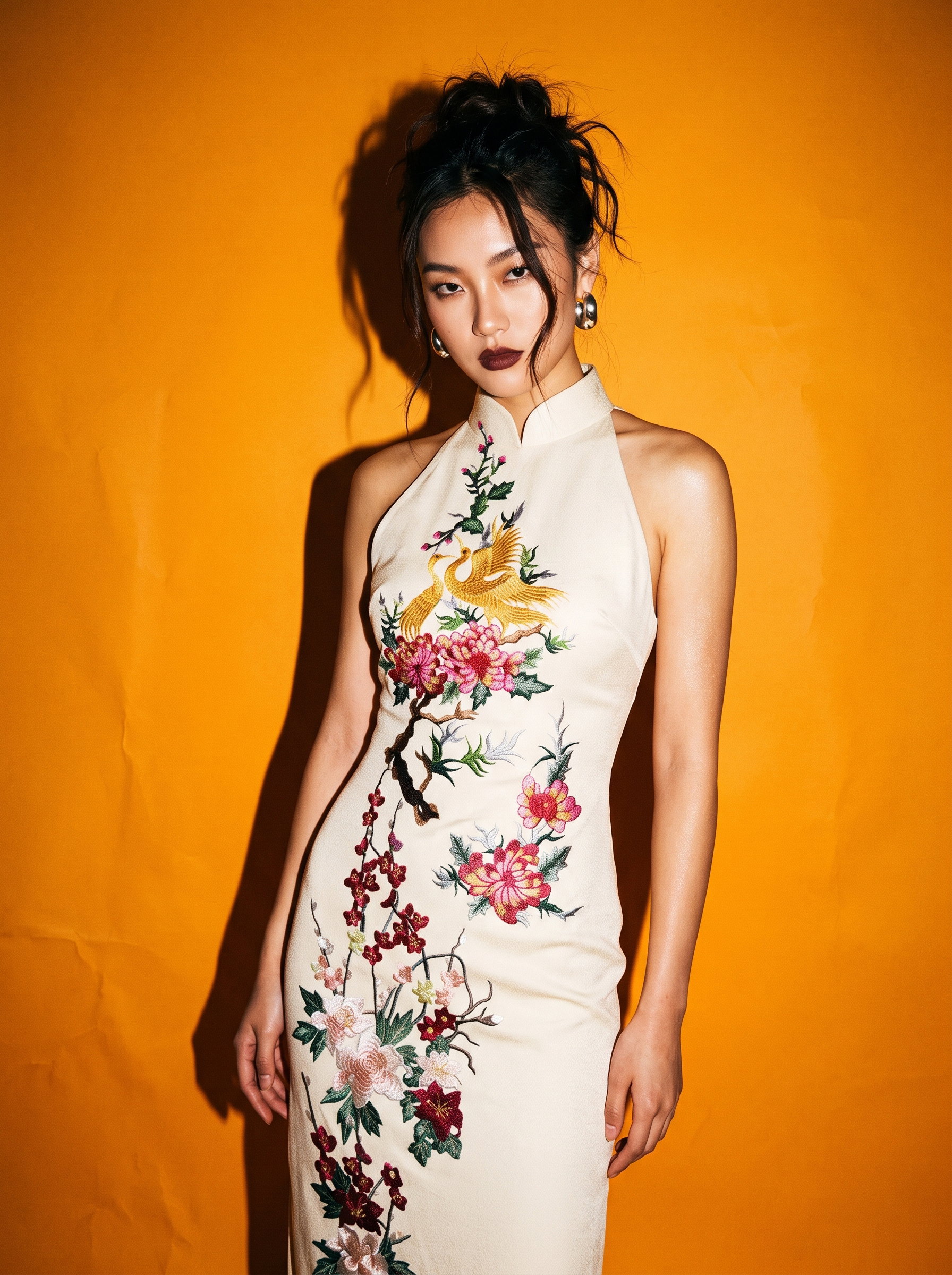 Ivory Cheongsam _3
