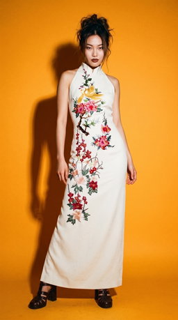 Ivory Cheongsam 