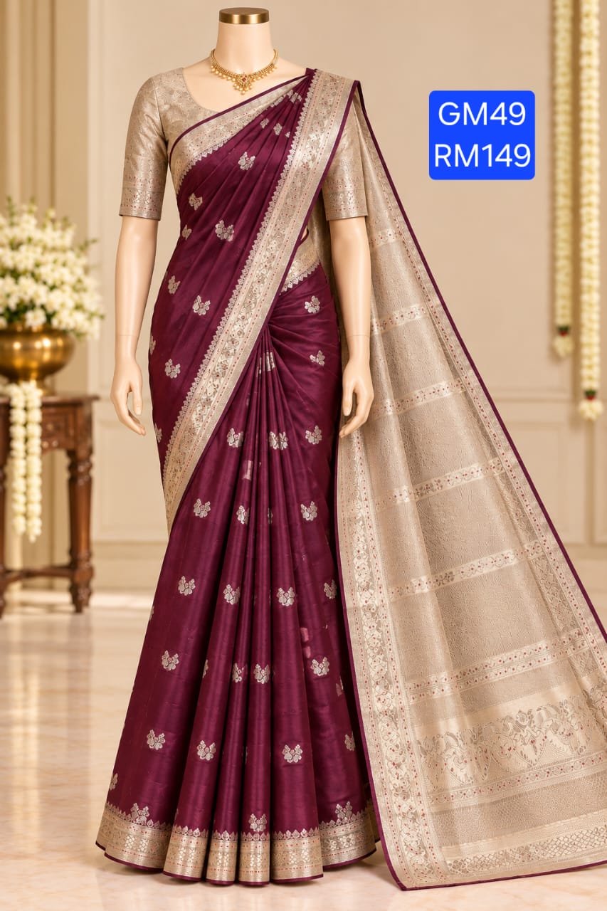 Green Mango Saree_0